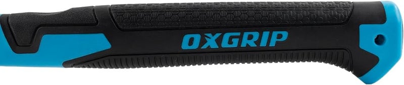 Ox Pro 30-Oz Ultrastrike Framing Hammer: Milled Face, Straight Claw, Robust Power, Vibration Dampening Bridged Neck, One Piece Steel Handle, Non-Slip Grip, Safety Features for Ultimate Durability - Image 1